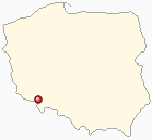 Map of Poland - Bielawa in Poland