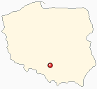 Map of Poland - Zawiercie in Poland