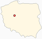 Map of Poland - Gniezno in Poland