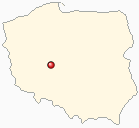 Map of Poland - Pleszew in Poland