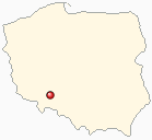 Map of Poland - Brzeg in Poland