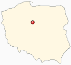 Map of Poland - Ciechocinek in Poland