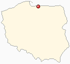 Map of Poland - Frombork in Poland