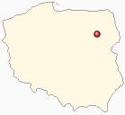 Map of Poland - Lomza in Poland