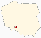 Map of Poland - Opole (Oppeln) in Poland