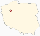 Map of Poland - Pila in Poland
