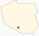 Map of Poland - Ruda Slaska in Poland