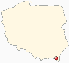 Map of Poland - Solina in Poland