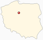 Map of Poland - Torun in Poland
