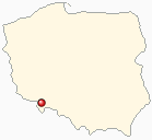 Map of Poland - Kamieniec Zabkowicki in Poland