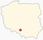 Map of Poland - Naklo Slaskie in Poland