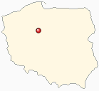 Map of Poland - Lisewo Koscielne in Poland