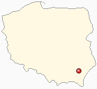 Map of Poland - Grodzisko Dolne in Poland