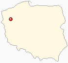 Map of Poland - Zieleniewo k/Choszczna in Poland