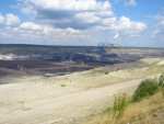 The panorama of the opencast brown coal mine KWB Belchatow S.A. - Belchatow pictures