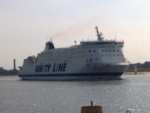 'Polonia' ferry boat put ot sea - Swinoujscie pictures