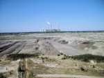 The panorama of the opencast brown coal mine KWB Belchatow S.A. - Belchatow pictures