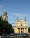 Cathedral church and Trynitarska Gate - Lublin pictures