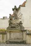 Figure near St. John bridge - Klodzko pictures