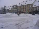 Market Square in Swiebodzice in winter - Swiebodzice pictures