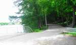 Aleja na promenadzie nad jeziorem Radun - Walcz pictures