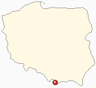 Map of Poland - Zakopane in Poland