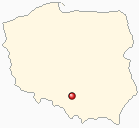 Map of Poland - Lazy in Poland