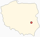 Map of Poland - Naleczow in Poland