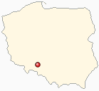 Map of Poland - Opole in Poland