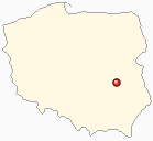 Map of Poland - Pulawy in Poland