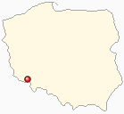 Map of Poland - Walbrzych in Poland