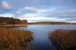 Orzysz Lake in autumn - Orzysz