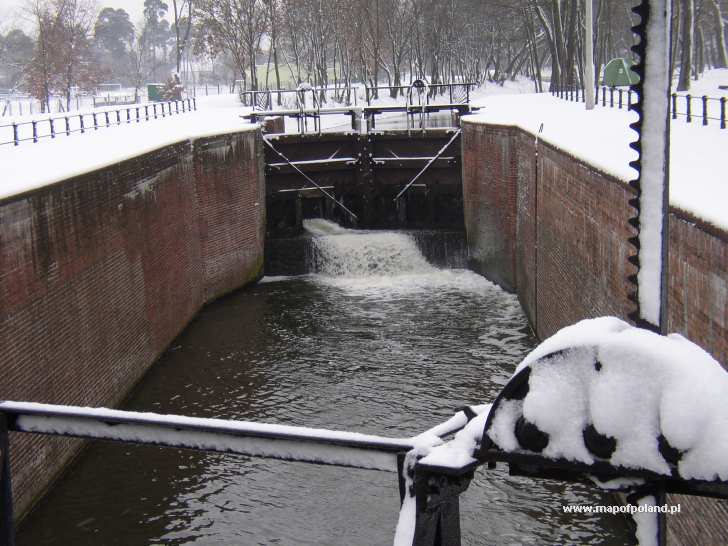 An old Bydgoszcz Canal - VI - the sluice - Bydgoszcz