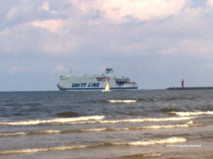 "Polonia"ferry boat going to Ystad - Swinoujscie