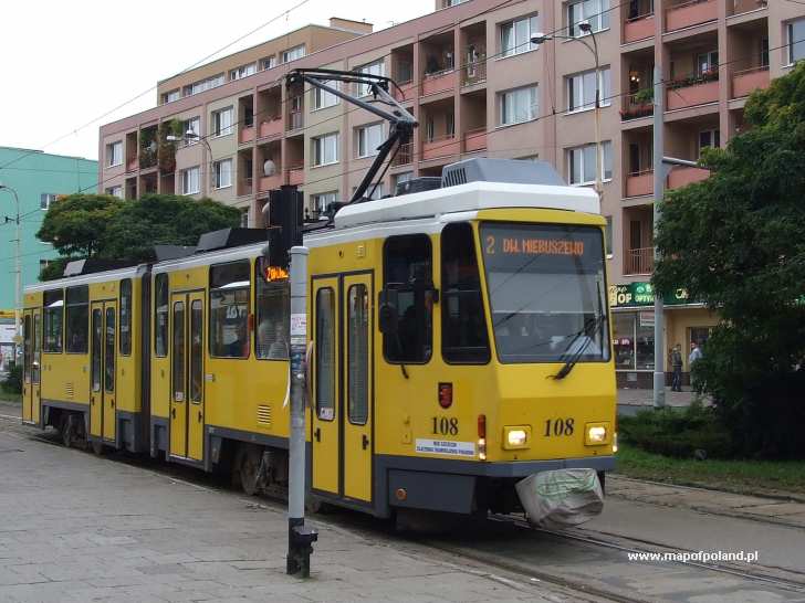 A tram in Szczecin - Szczecin