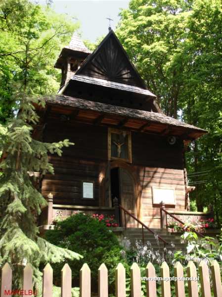 Small wooden church - Naleczow