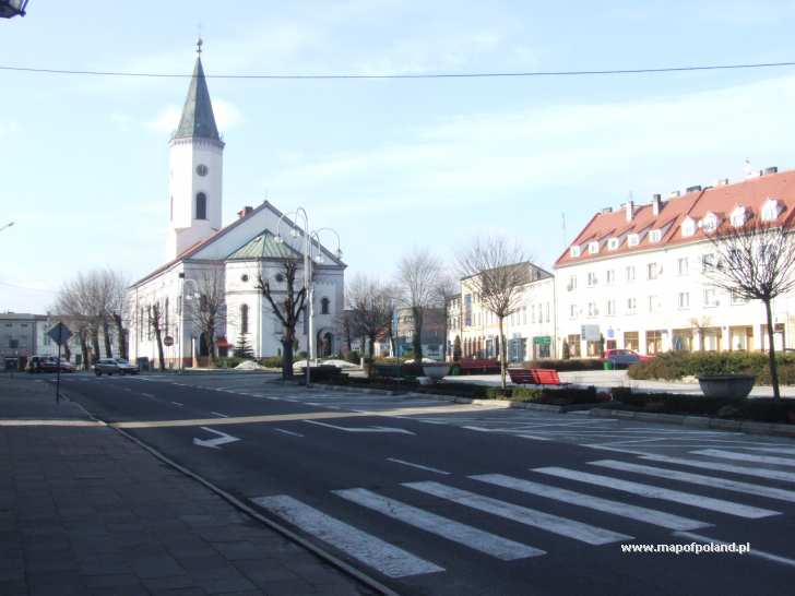 Market Square - Wolnosci Square - Dobrodzien