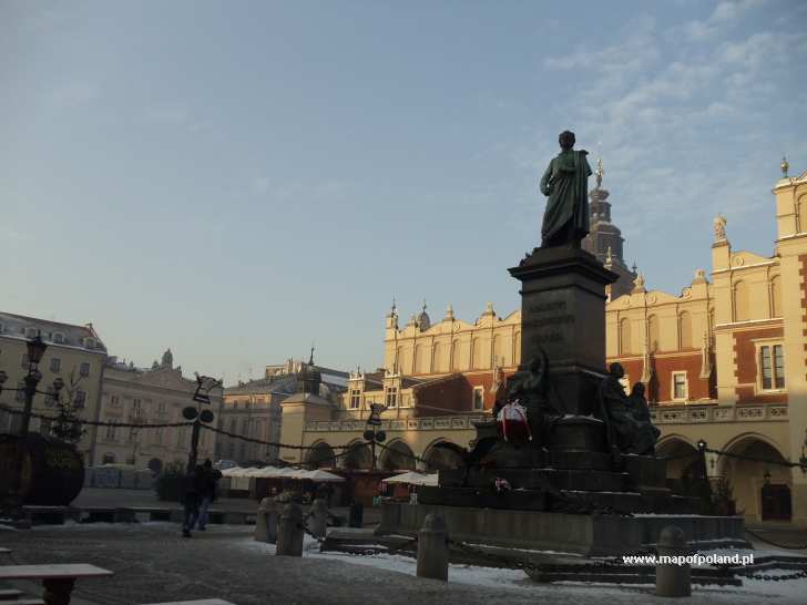 Adam Mickiewicz Monument - Krakow