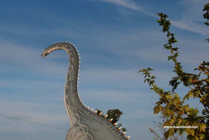 dinosaurs in the park