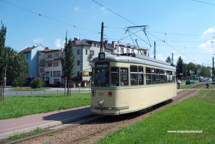 A historic tram - Krakow